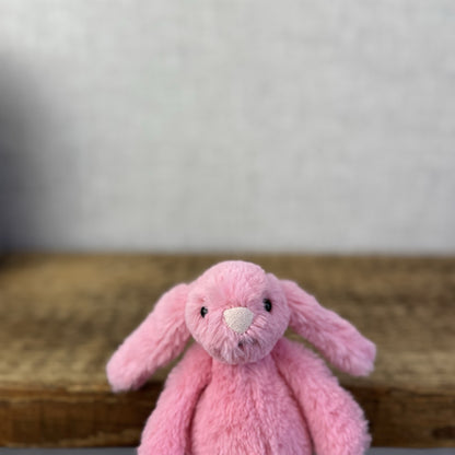 Jellycat Tiny Baby Bashful Sorbet Bunny - Pink Rabbit Retired Rare Mini 5"