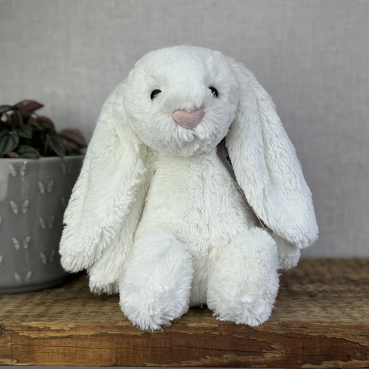 Jellycat The Little White Company White Bashful Bunny White Bunny Retired 12"