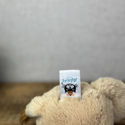 Jellycat Medium Bashful Lion Plush - Retired Medium Bashful Wild Animal 12"