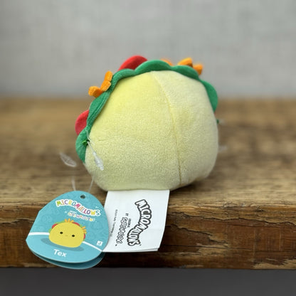 Squishmallow Micromallow - Tex Taco Food Squishvile Miniature New Tags 2"
