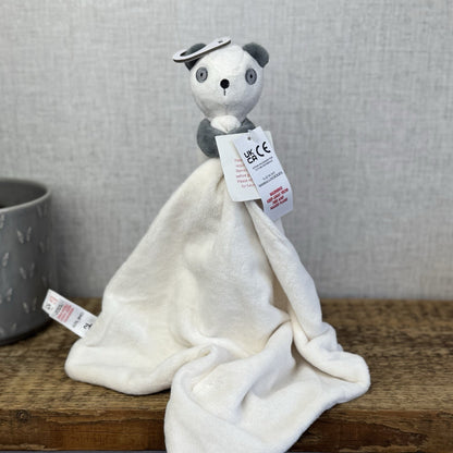 TU Panda Soother Comforter Neutral BNWT