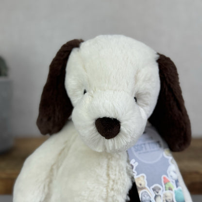 Jellycat Medium Puffles Dog Puppy - Super Soft Puppy Dog Medium Retired 12”