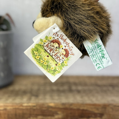 Russ Berrie - Hedghogs Of Leafy Lane - Mini Hedghog Vintage Plush With Tags New