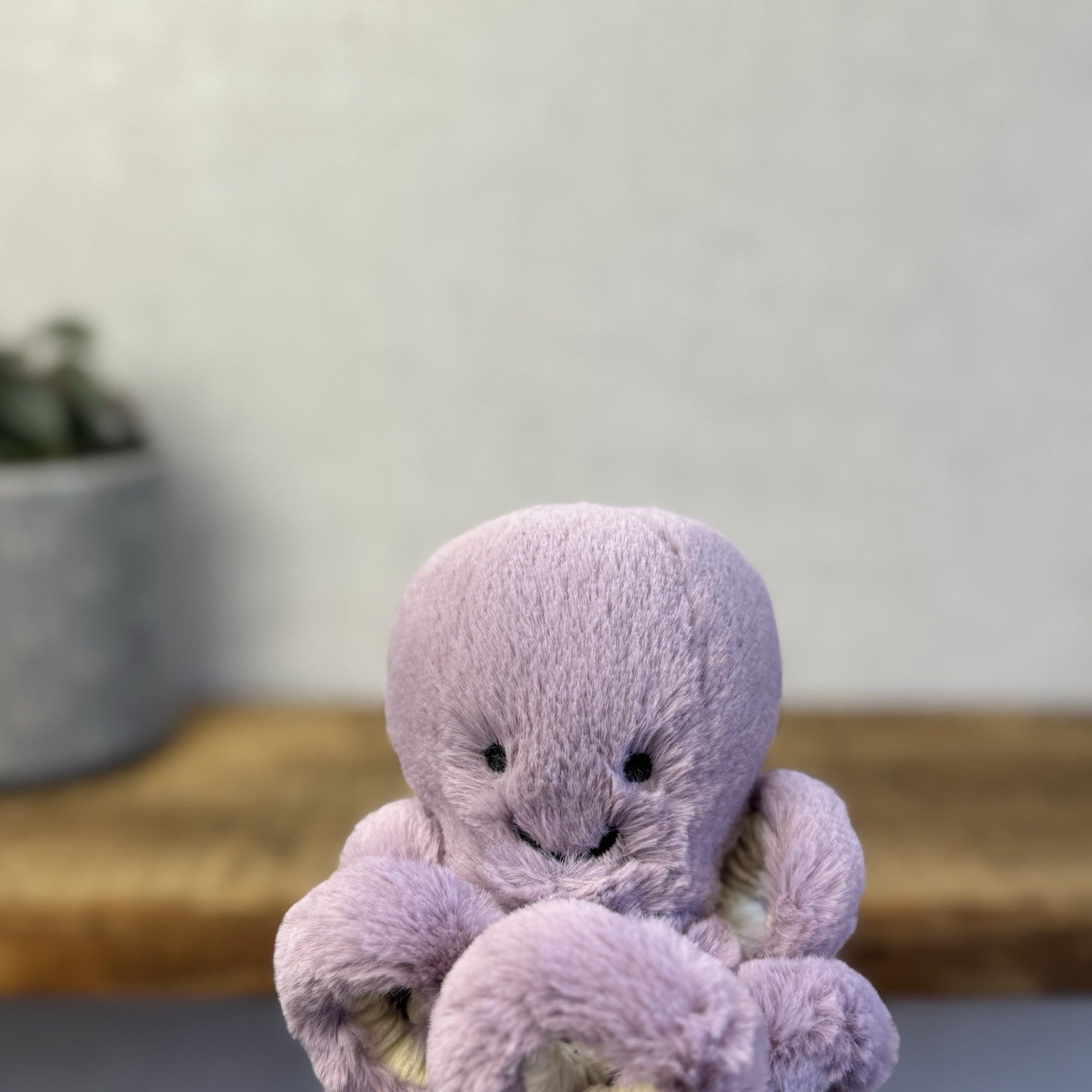 Jellycat Baby Maya Octopus - Mini Purple Octopus Plush Beanie Small Toy 5”