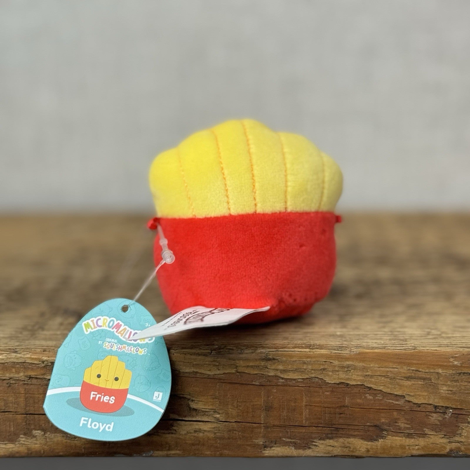 Squishmallow Micromallow With Tag - Floyd Fries Mini Food Squish New 3"