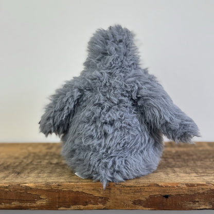 Jellycat Small Rolbie Penguin - Fluffy Grey Plump Penguin Beanie Retired 8"