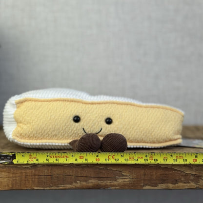 Jellycat Amuseable Brie (first Release) Cheese Original Beanie Plush NWOT