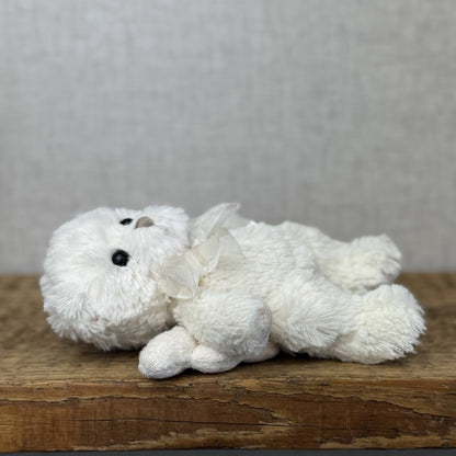 Bukowski Bears Angel Baby Bear White Hanging Bear Beanie Mini Angel Dillon 7"