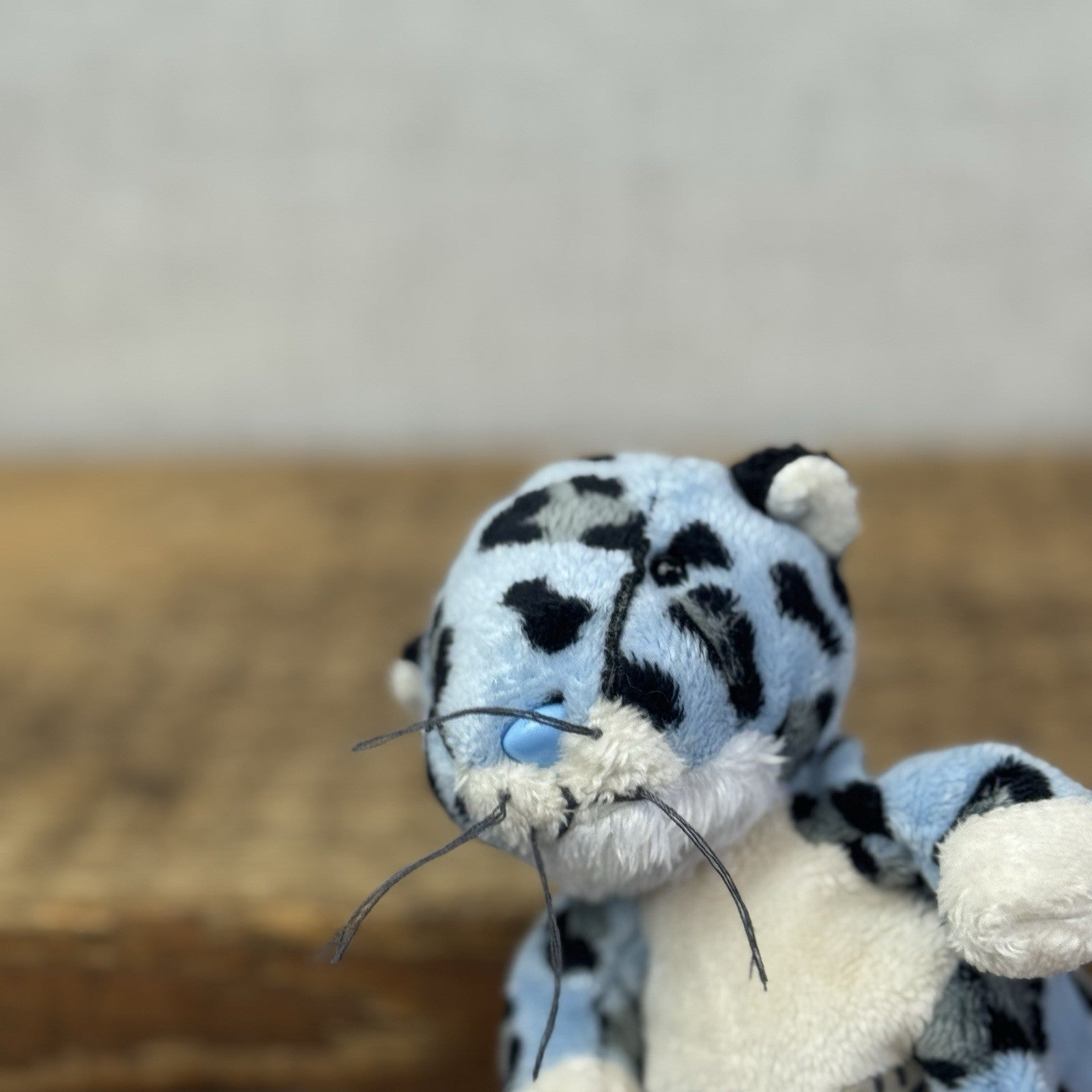 Blue Nose Friends Dash The Cheetah - Blue Spotty Wild Cat #130 Mini Beanie