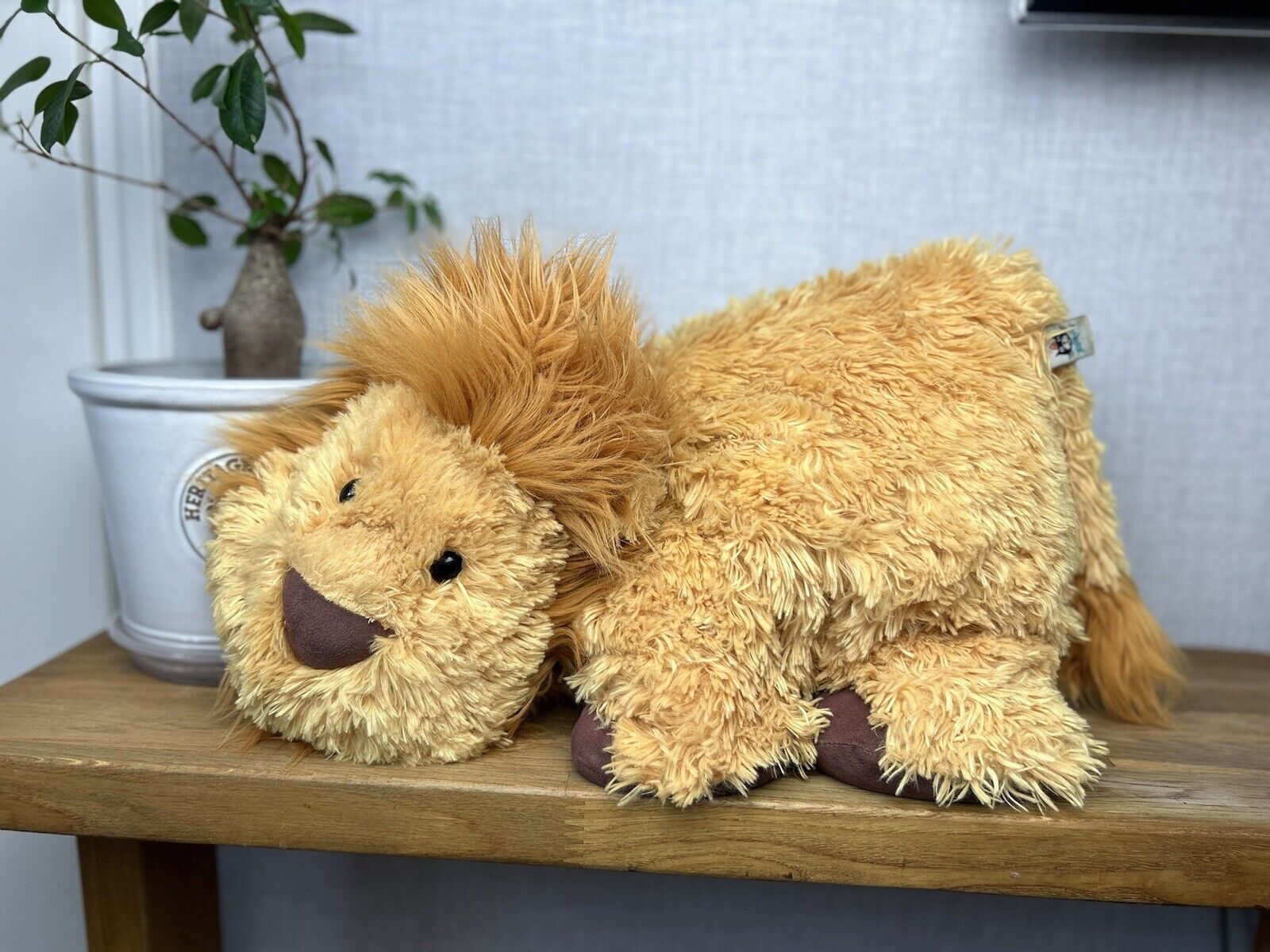 Jellycat HUGE Truffles Lion - Truffles Lion - Large Pillow Plush Lion Soother