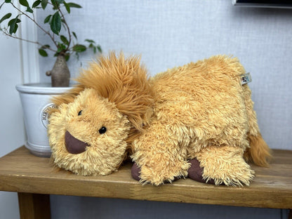Jellycat HUGE Truffles Lion - Truffles Lion - Large Pillow Plush Lion Soother