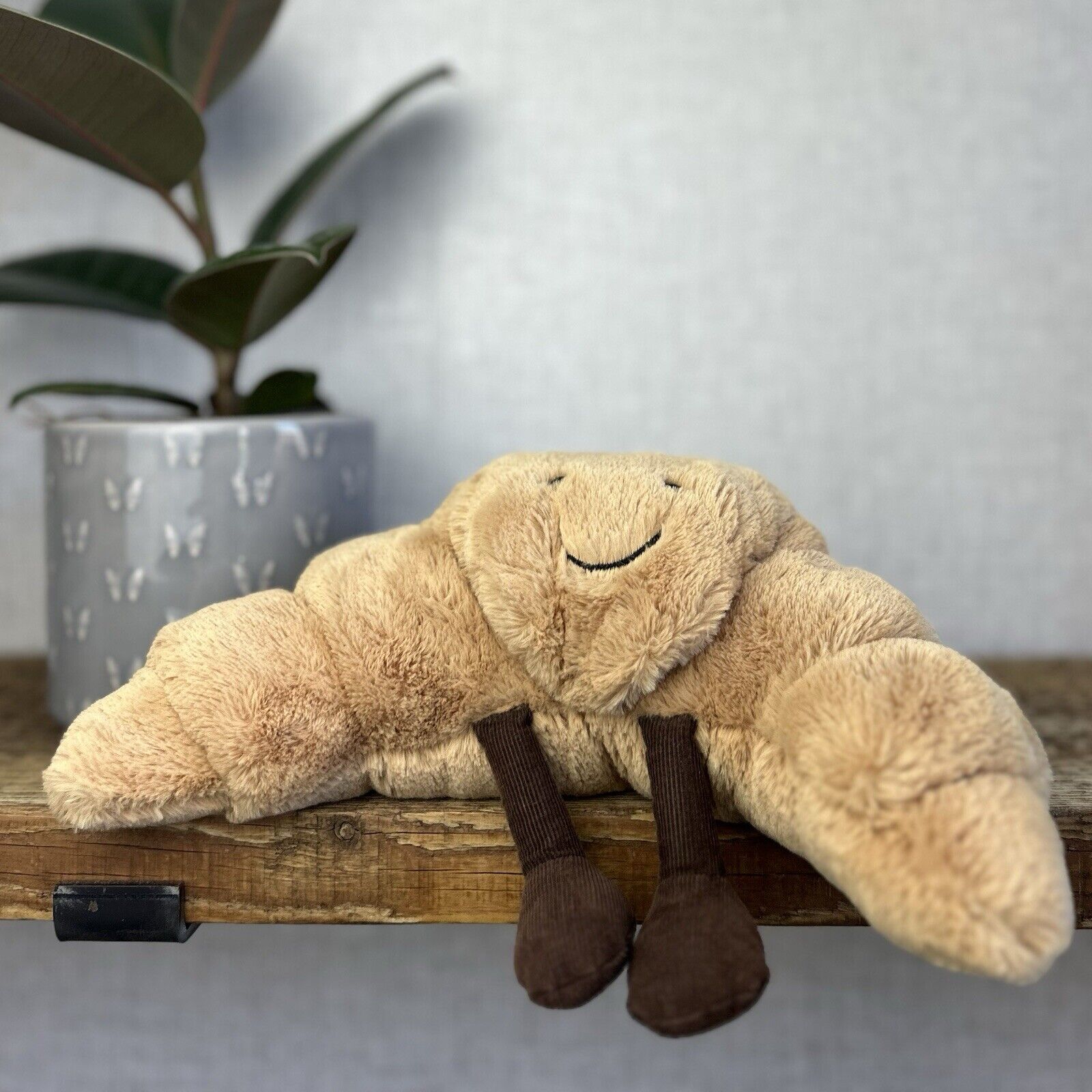 Jellycat Large Amuseable Croissant - Large Croissant Toy - Larger Pastry 12”