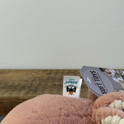 Jellycat Little Odelle Octopus - Pink Octopus Plush Retired Sea Creature 10”