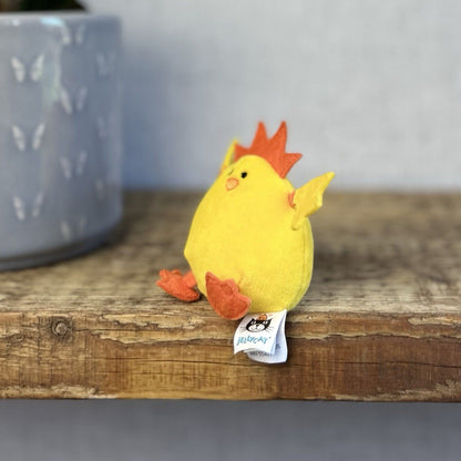 Jellycat Chirpy Chick Assortment - Retired 2005 - Yellow Tiny Chirpy Chick 3"