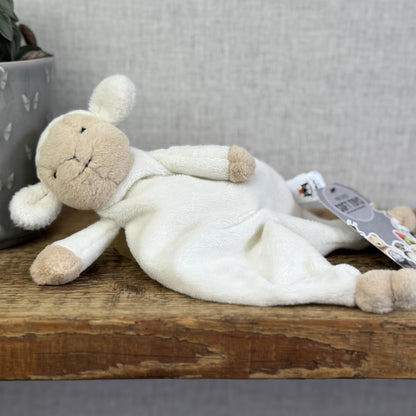 Jellycat Husbie Lamb Soother Comoforter - Sheep Baby Soft Toy Blanket NWOT