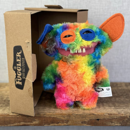 Fuggler Funny Ugly Monster Snuggler Edition Rainbow Grin Grin Snuggler With Box
