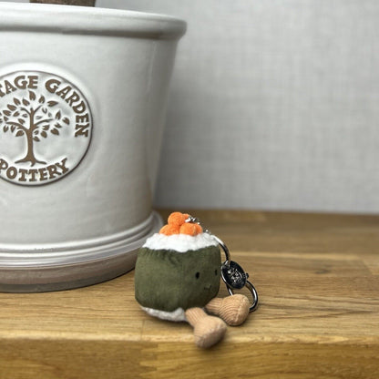 Jellycat Mini Maki Keyring - Custom made Keyring Jellycat Sushi