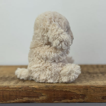 Jellycat Yummy Puppy - First Release - Golden Tiny Beanie Dog Rare 6"