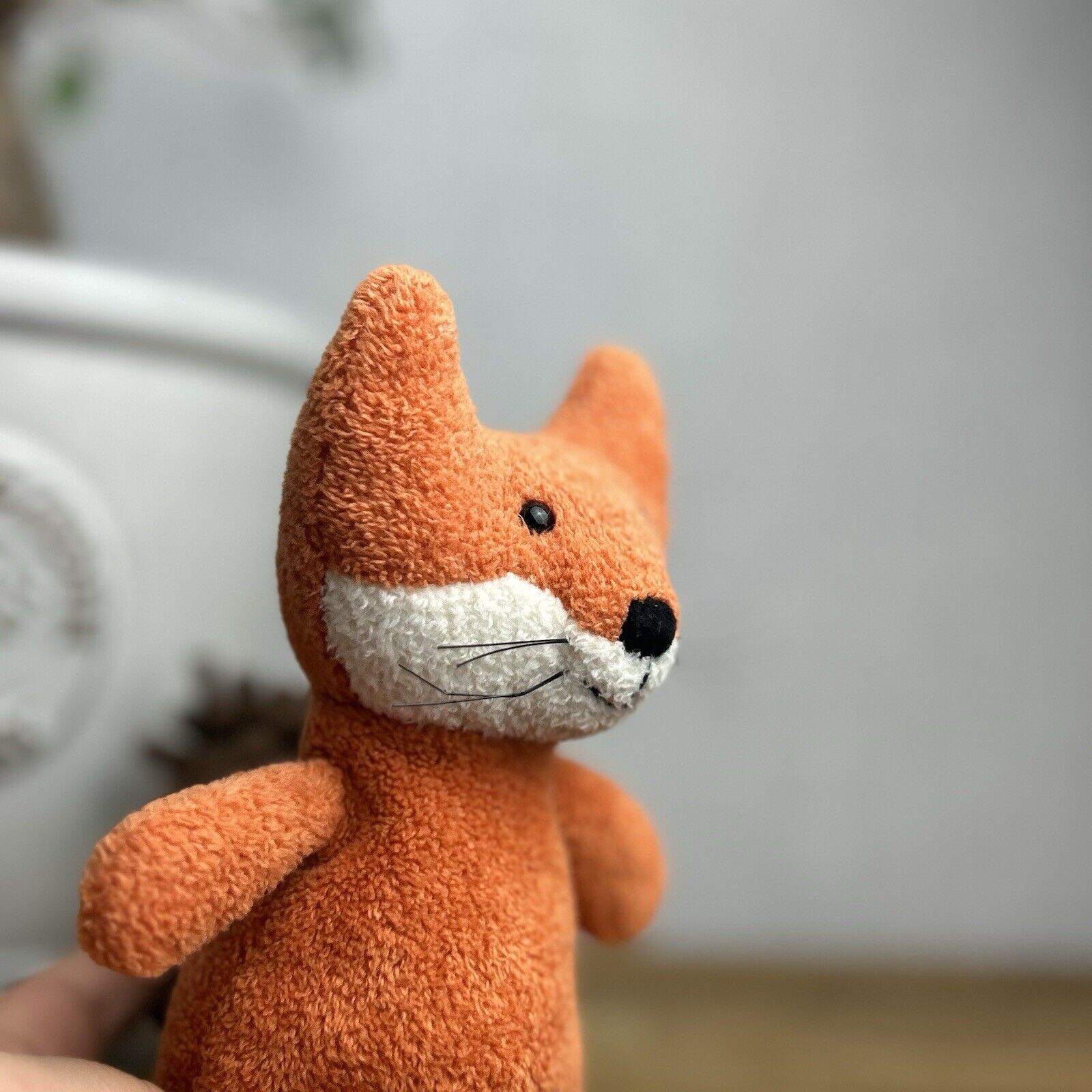 Jellycat Small Noodle Fox - Small Red Fox Chunky Tail - Small Retired Fox 7”