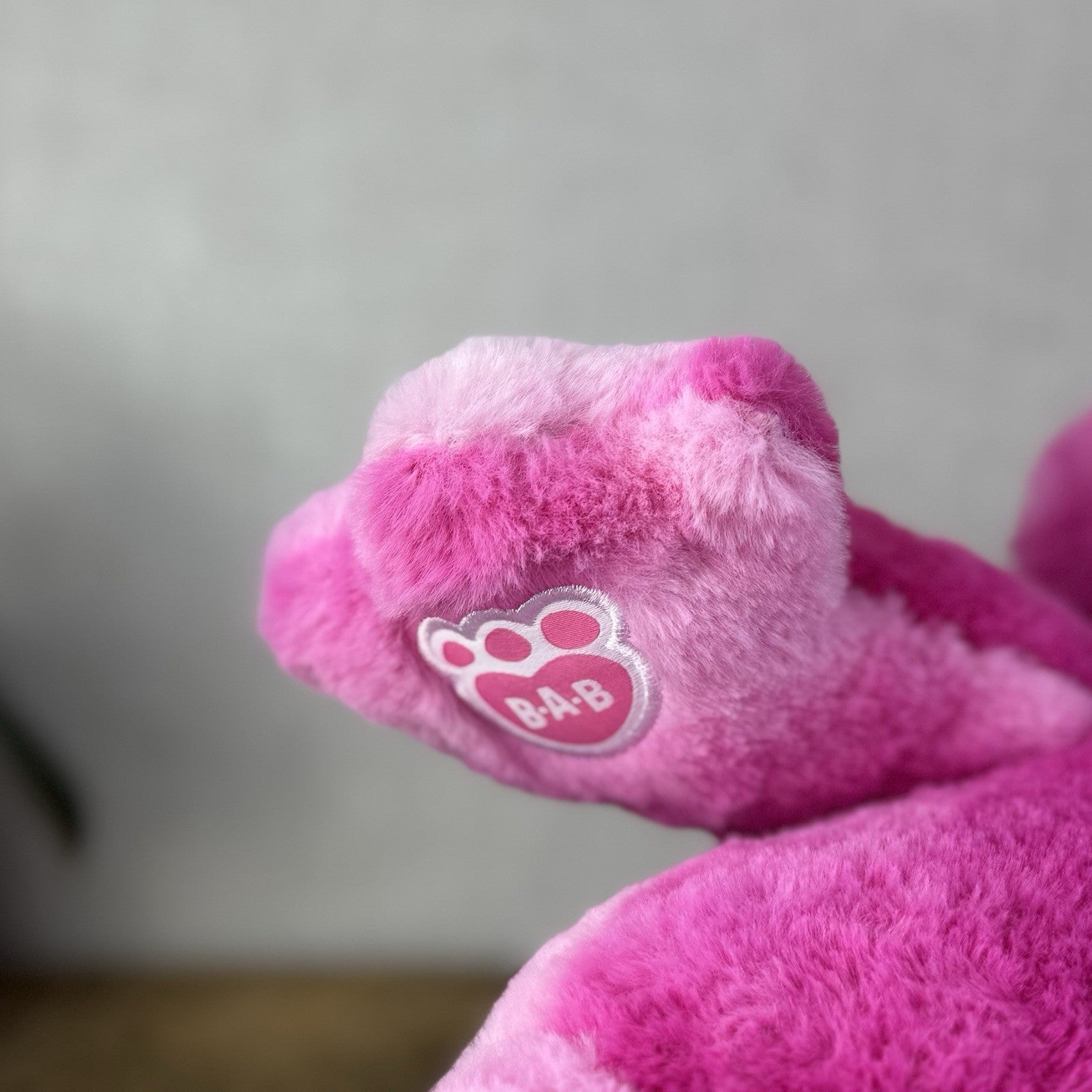 Build A Bear Pink Tie Dye Frog Plush Soft Toy Retired - Pink Tie Dye Frog 17”