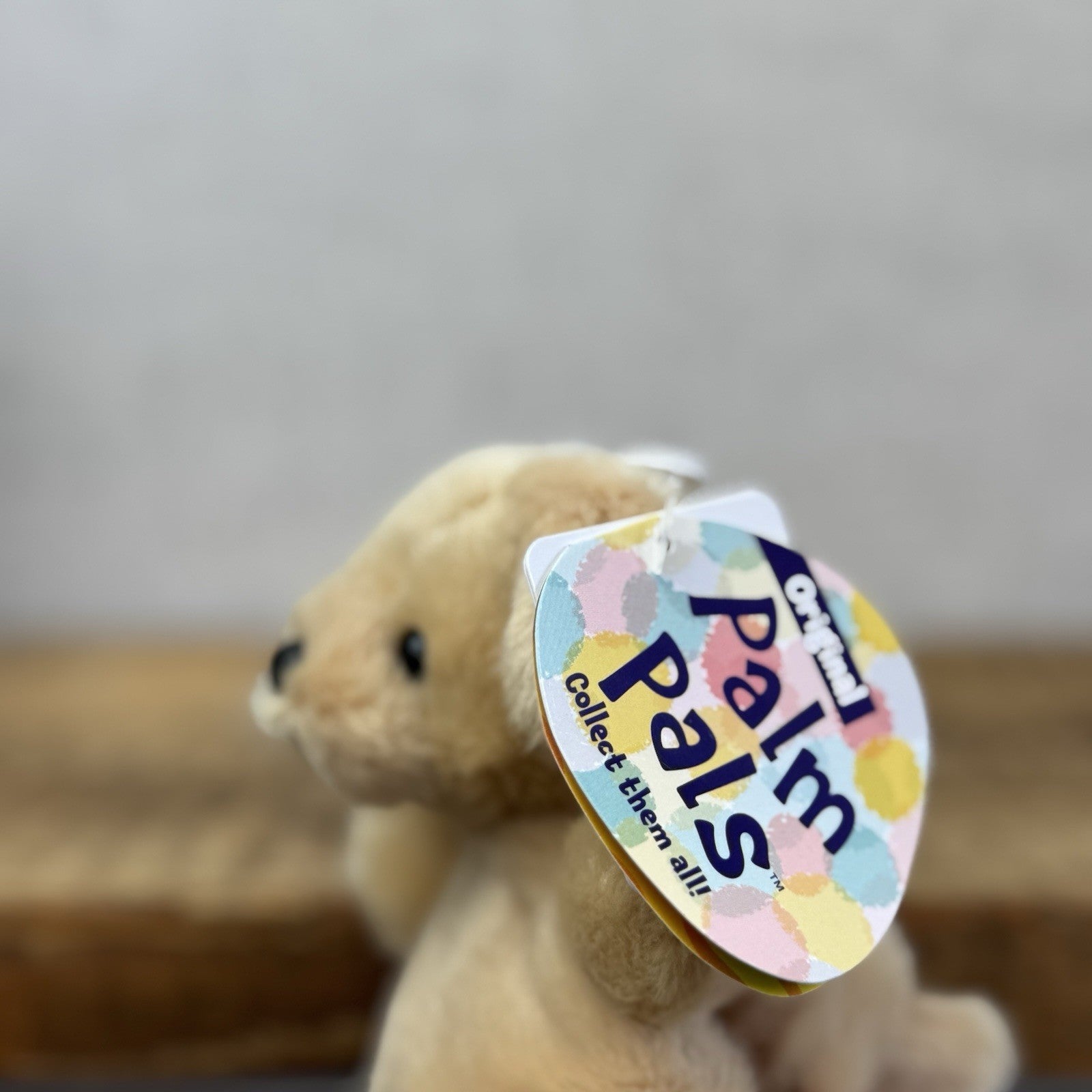 Aurora Sunny Lab - Small Labrador Soft Toy Mini - Palm Pals Mini Beanbag Plush