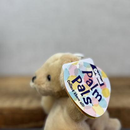 Aurora Sunny Lab - Small Labrador Soft Toy Mini - Palm Pals Mini Beanbag Plush