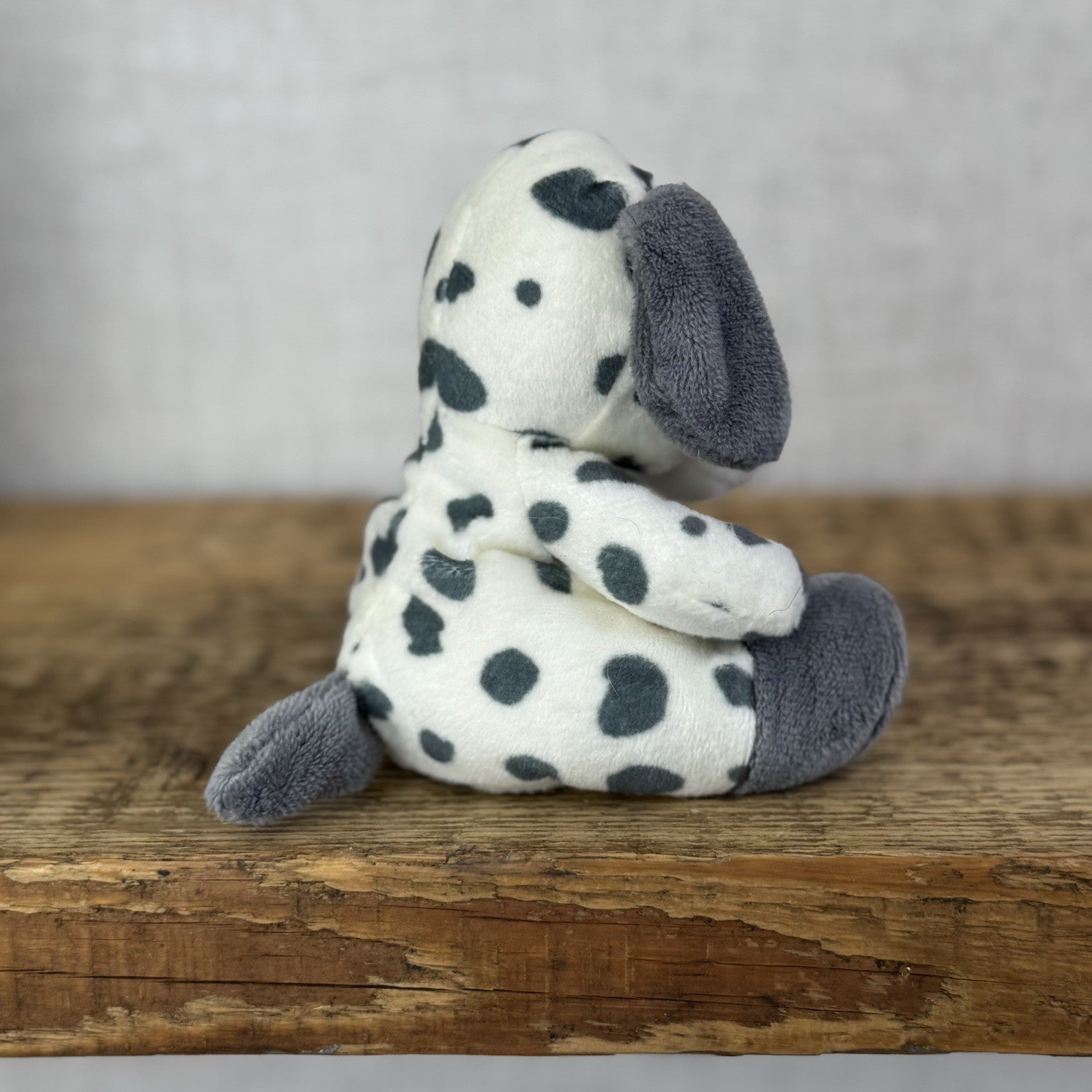 Blue Nose Friends Casey #2 - Mini Dalmatian Black/White Spotty Mini Beanie 5"