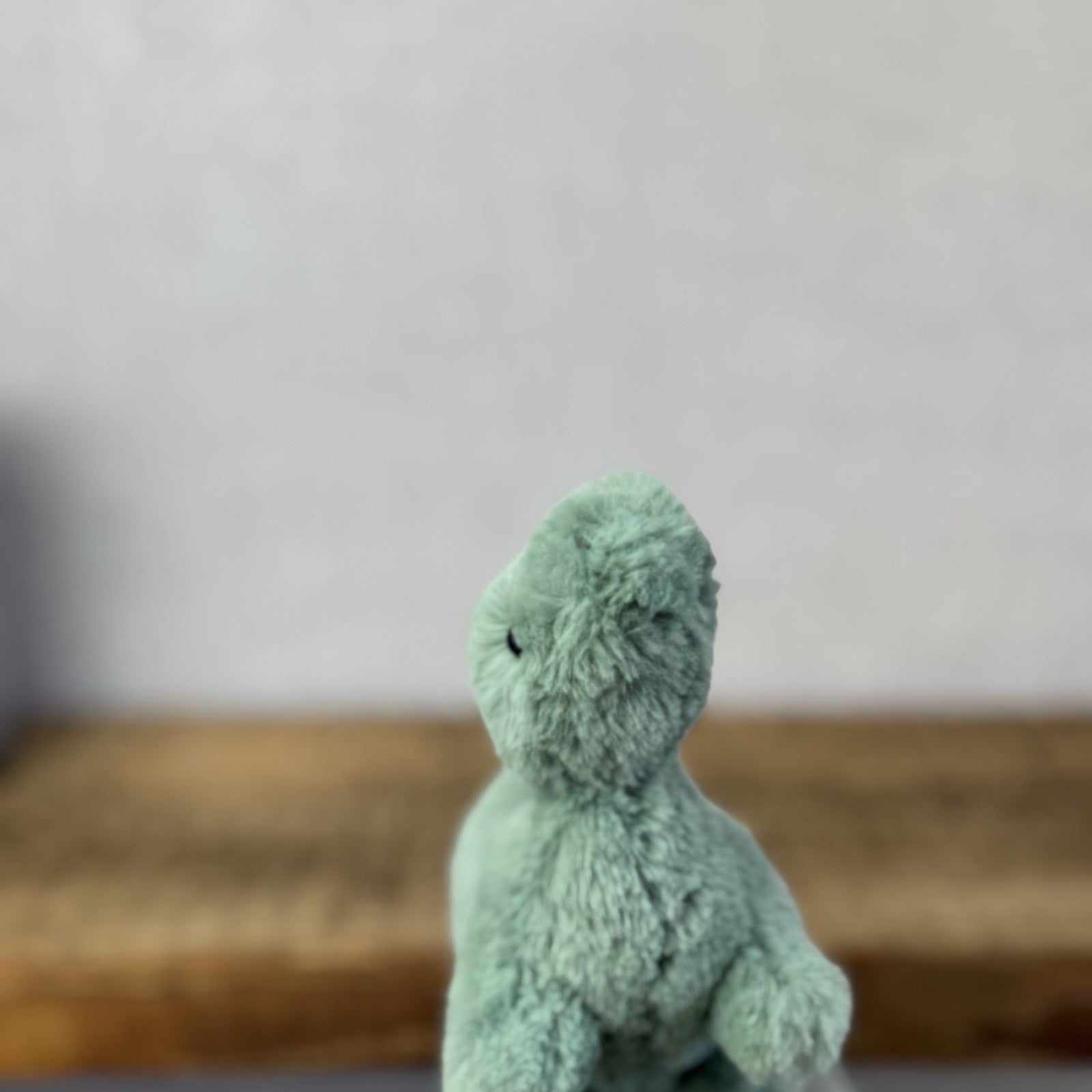 Jellycat Mini Fossily Stegosaurus - Tiny Dinosaur Beanie Plush Mini Dino 6"