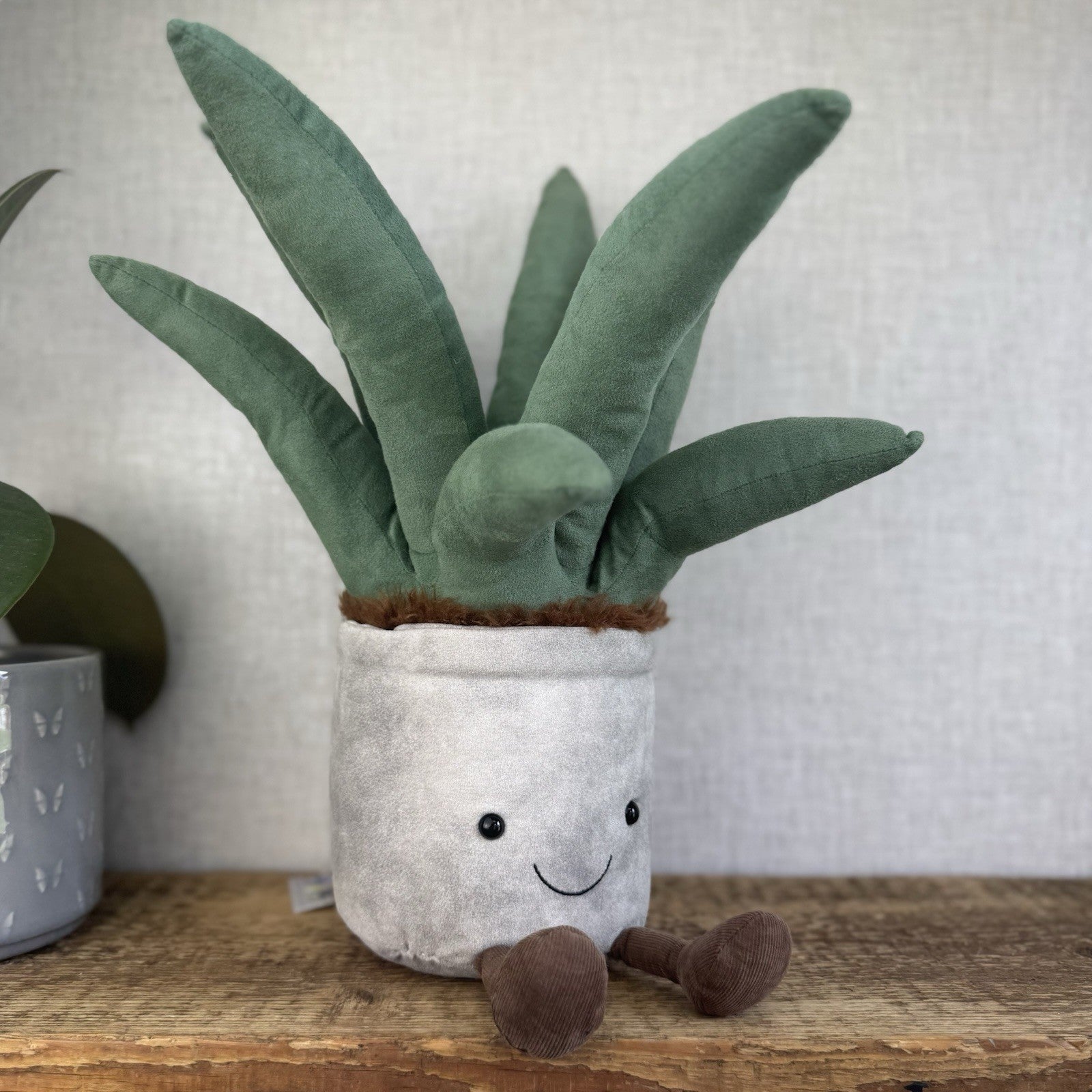 Jellycat Big Amuseable Aloe Vera - Large Plant Plush Soft Toy With Legs Retired