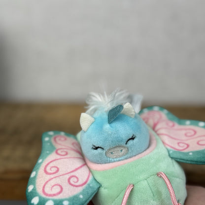 Squishmallow Squishville - Jake SV Vehicle Unicorn In Butterfly Car Play Set