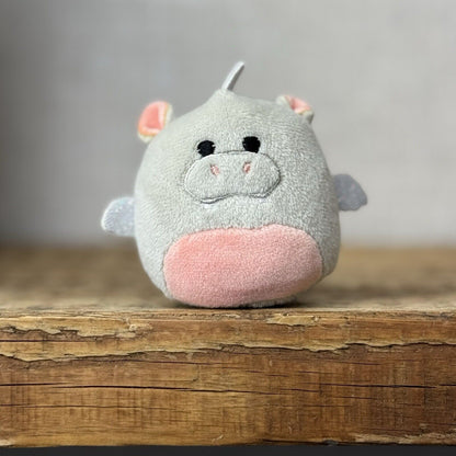 Squishmallows Squishville - Micromallows - Tiny Grey - Haizley Hippocorn 2"