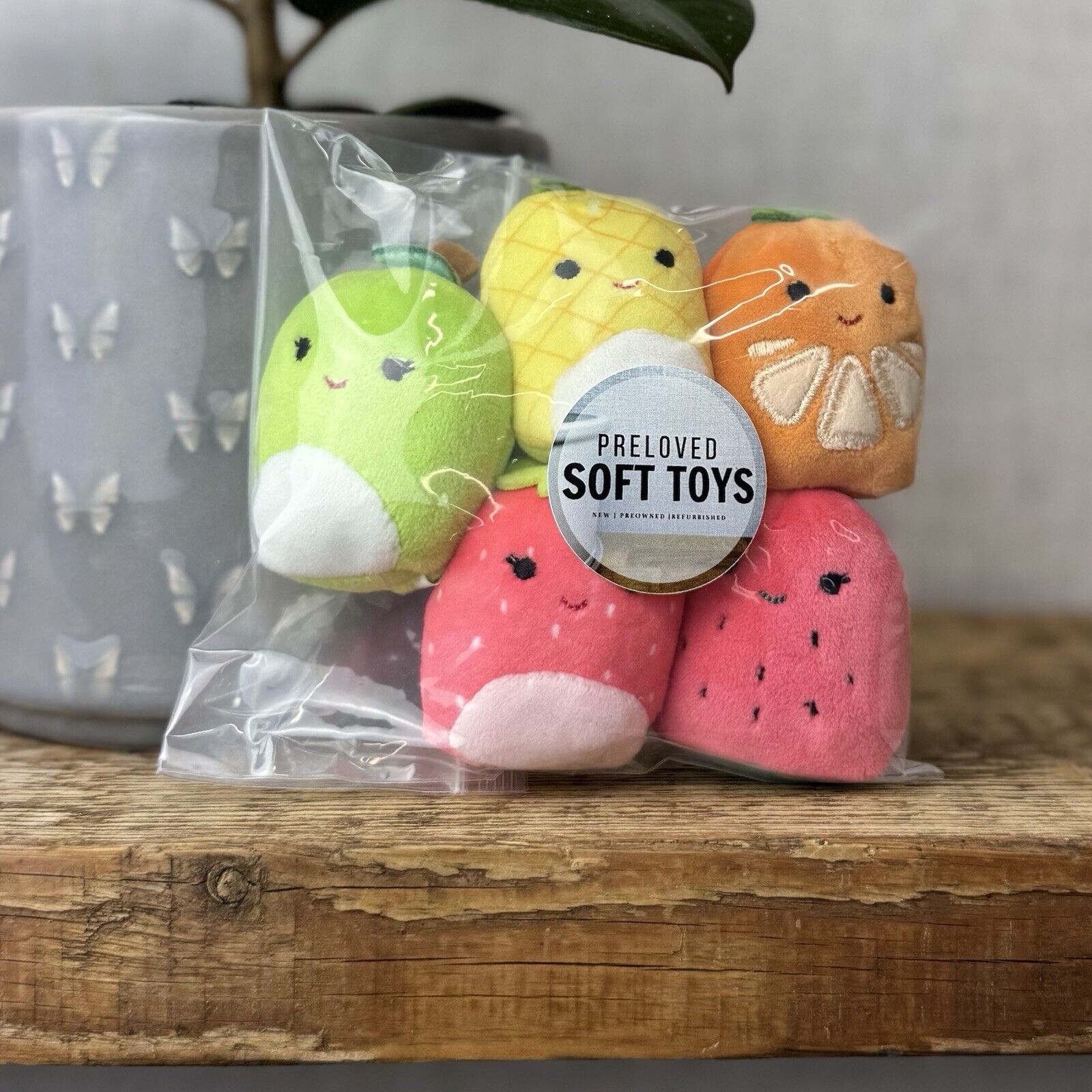Squishmallow Squishville - Fruit Squad, Apple, Melon, Pineapple Etc 2”