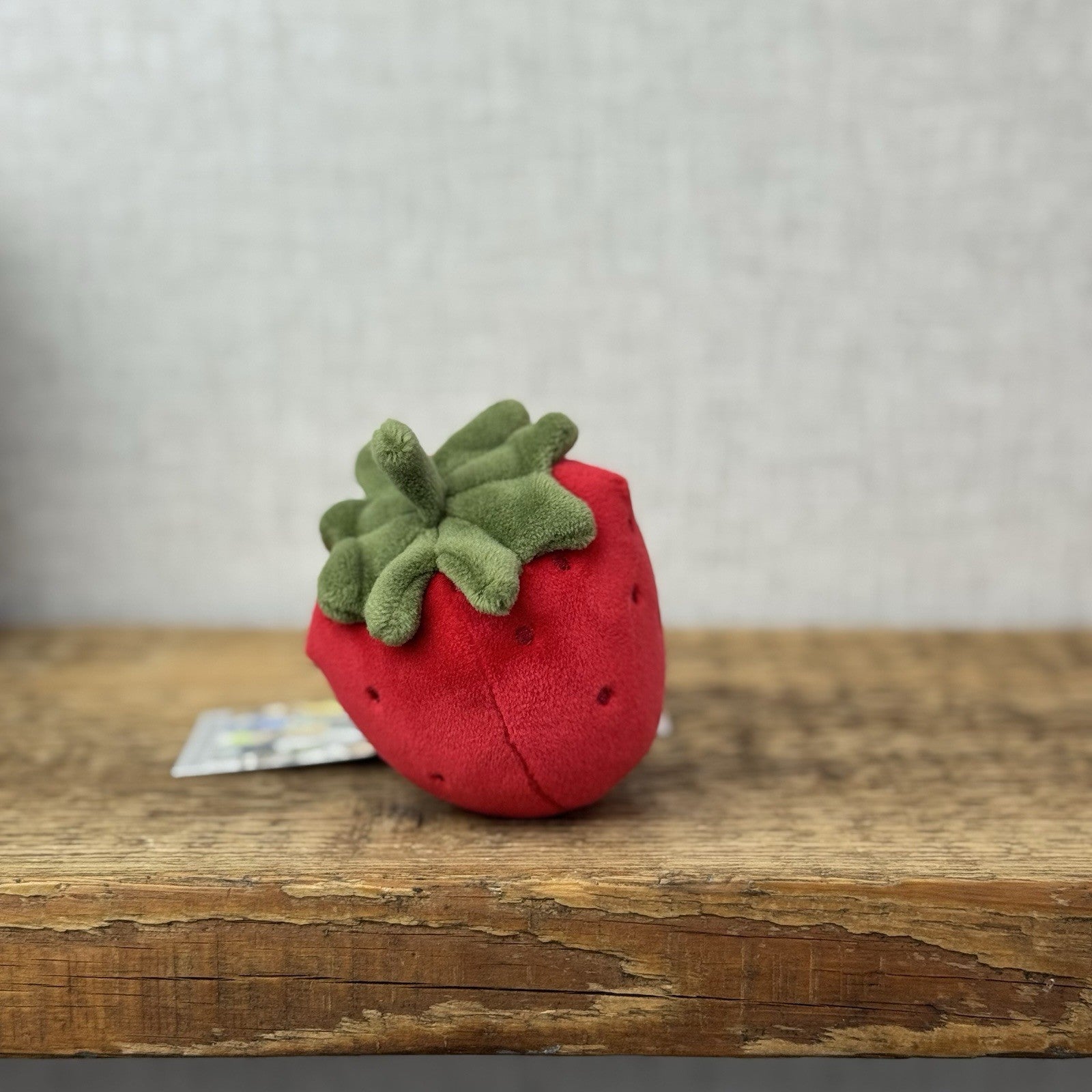 Jellycat Fabulous Fruit Strawberry - Soft Toy Play Food - Fruit Soft Toy 4”