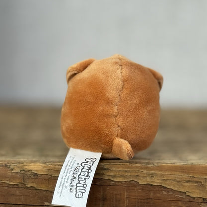 Squishmallow Squishville - Andres The Sheltie Dog - Beige/Brown Mini Dog 2"