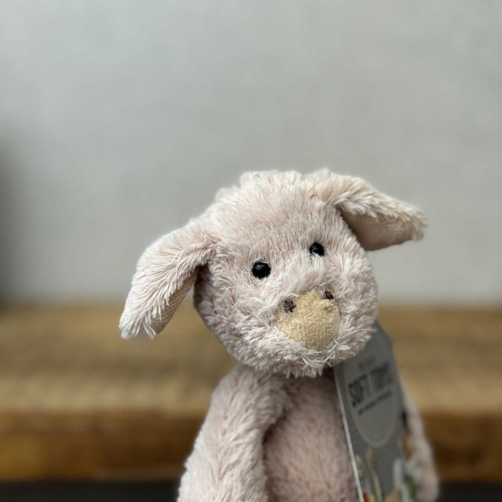 Jellycat Chimboo Piglet Small - Pink Mini Long Limb Pig Soft Toy (repaired) 10"