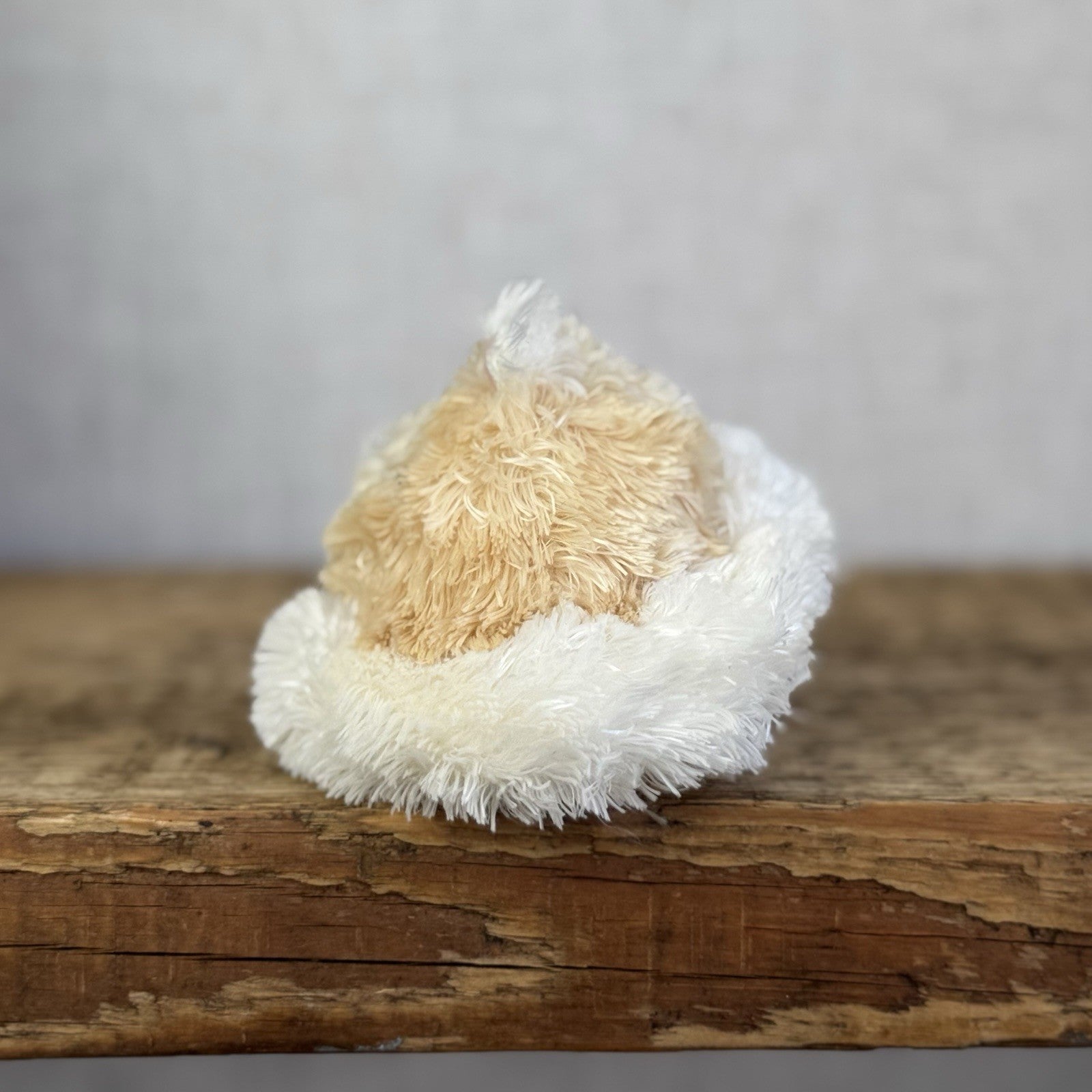 Jellycat Furry Curlikitty Natural/Beige - Tiny Cat Fluffy Vintage Beanie 4”