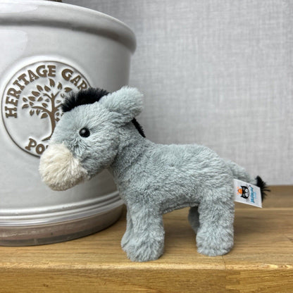 Jellycat Diddle Donkey - Jellycat Diddle - Tiny Donkey Jellycat - Tiny (m)