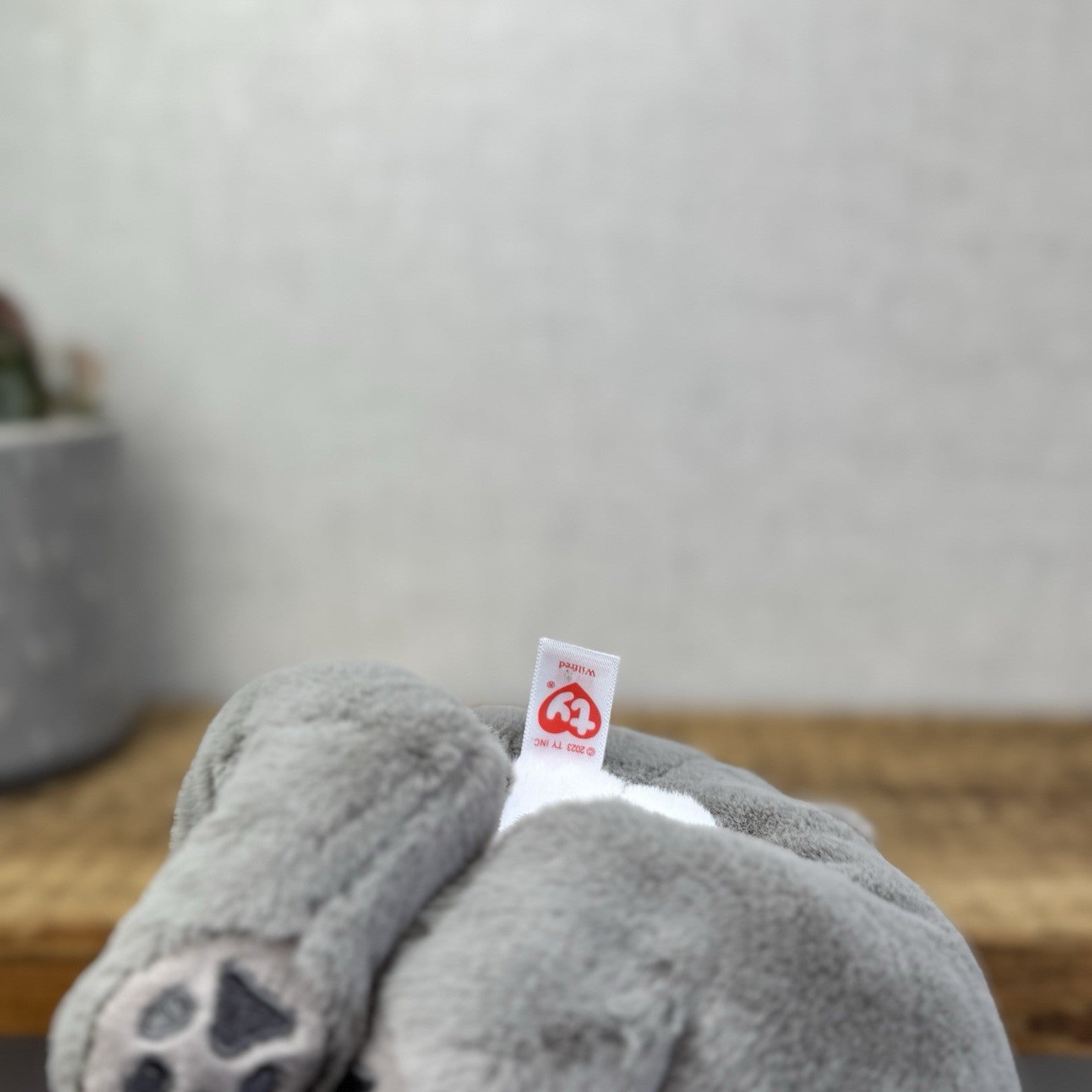 TY Beanie Bellies - Wilfred the Dog 15cm - Large Beanie French Bulldog Soft Toy