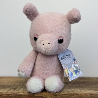 Jellycat Beepi Pig - Medium Fuzzy Piglet Soft Toy Retired Medium NWOT 12"