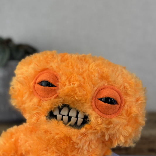 Fuggler Squidge Chaos Crew With Extra Pizza Budgie Smuggler Pants - Orange Plush
