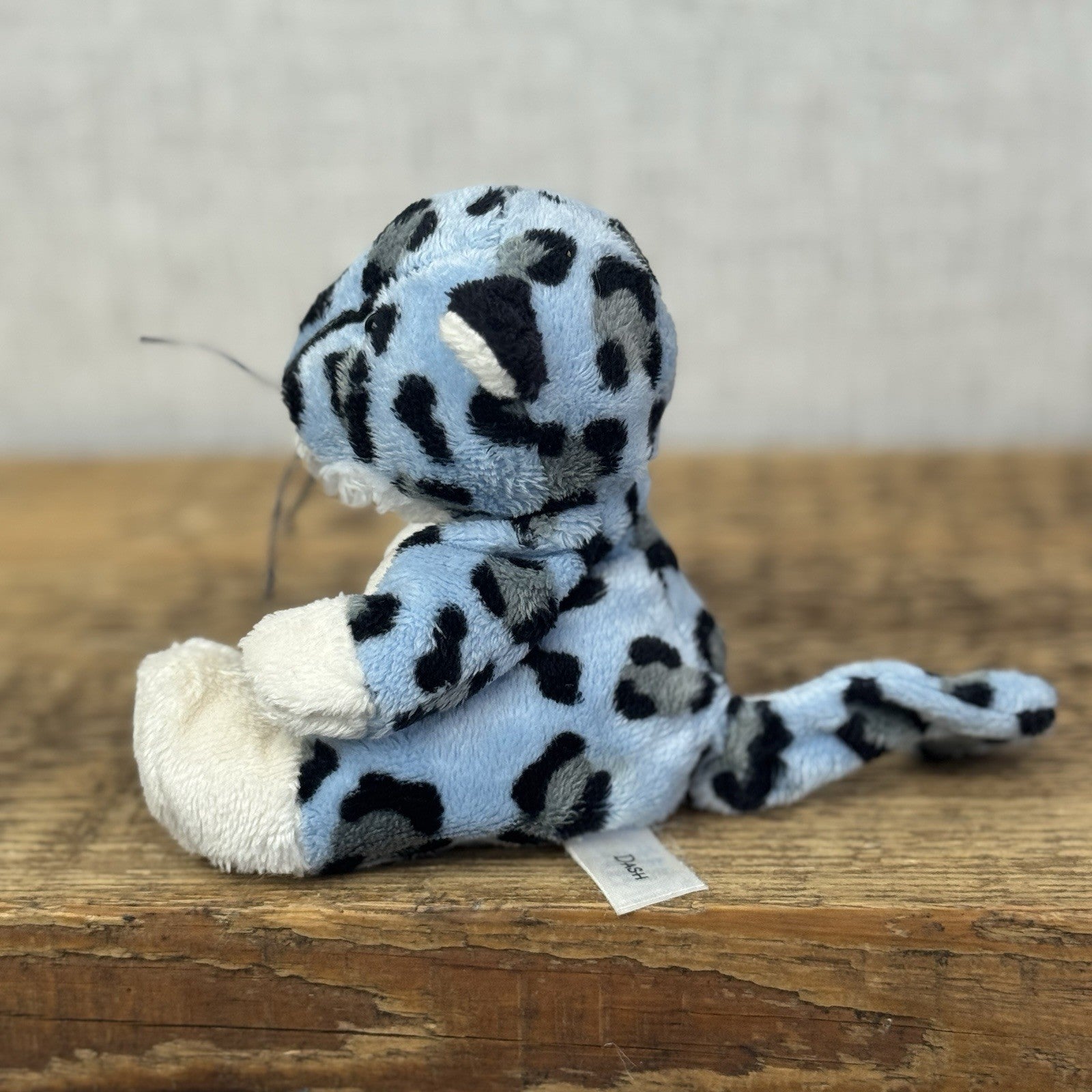 Blue Nose Friends Dash The Cheetah - Blue Spotty Wild Cat #130 Mini Beanie