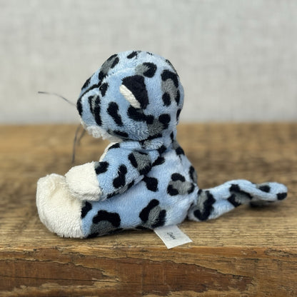 Blue Nose Friends Dash The Cheetah - Blue Spotty Wild Cat #130 Mini Beanie