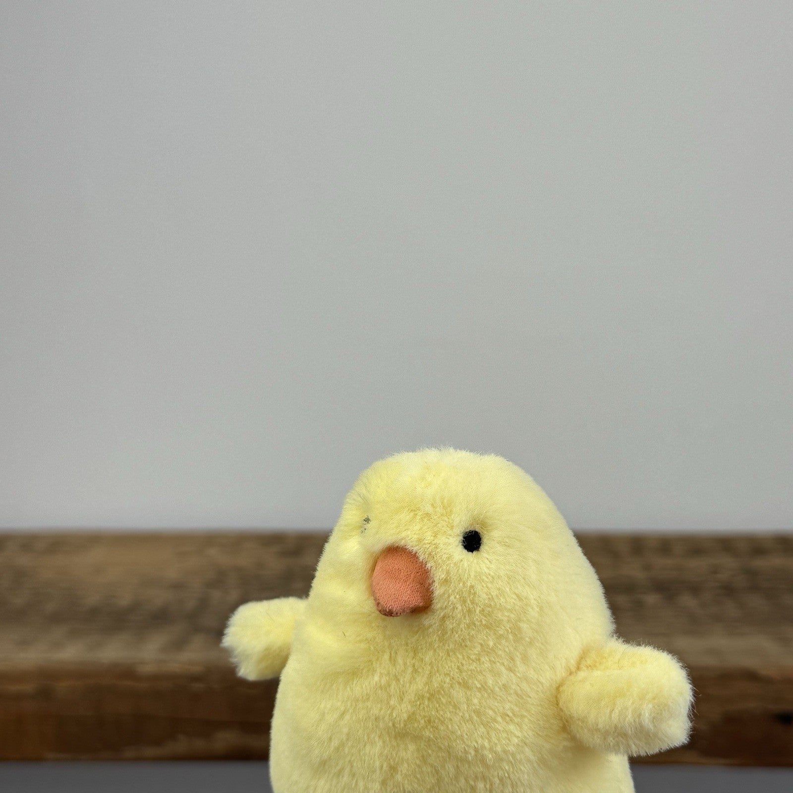 Jellycat Chicky Cheeper Yellow Chick - Tiny Yellow Beanie Chick/Bird 4" Retired
