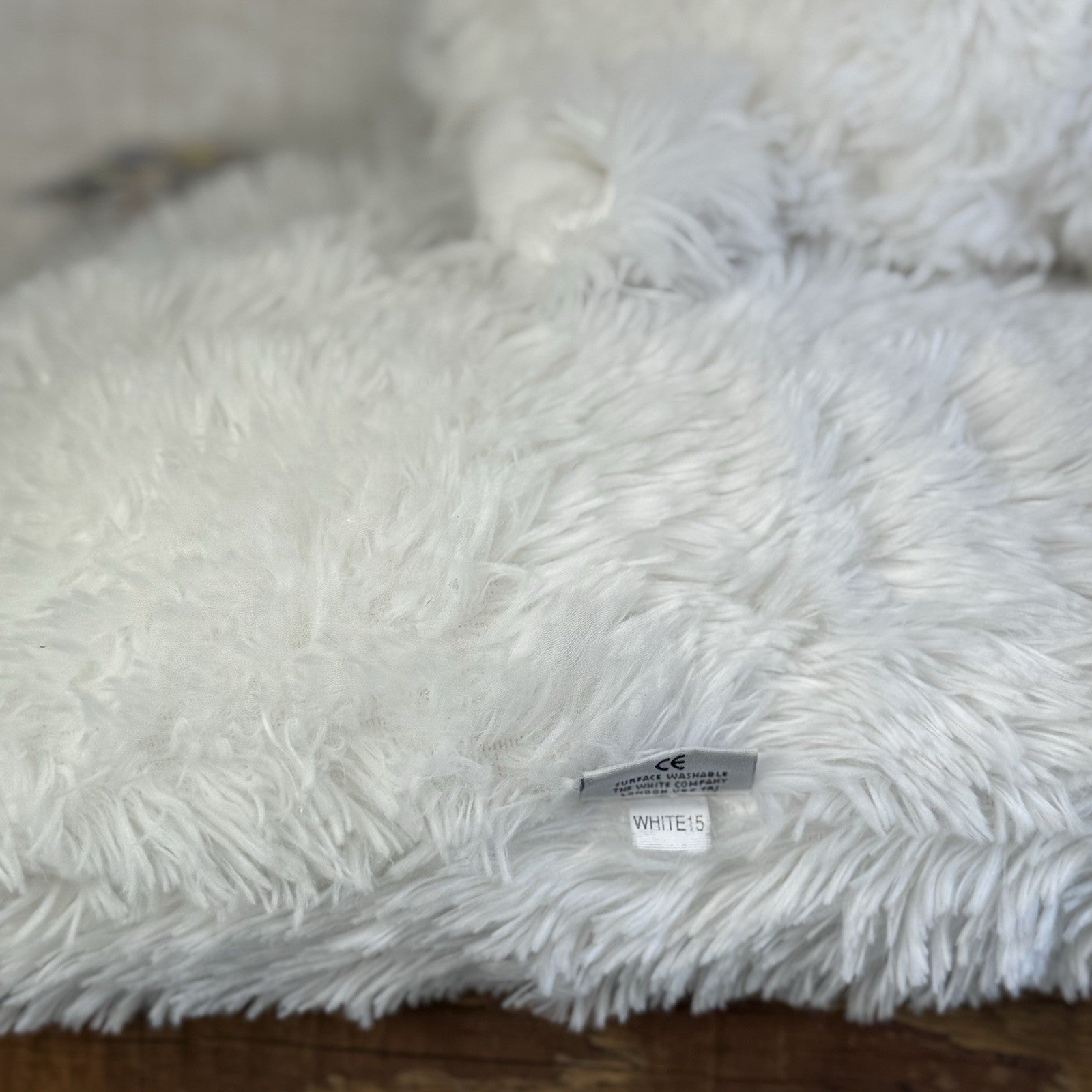 Huge Truffles White Cat - Little White Company/Jellycat Collab Large Cushion Cat