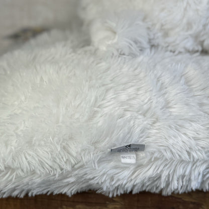 Huge Truffles White Cat - Little White Company/Jellycat Collab Large Cushion Cat