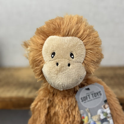 Marks & Spencers Medium Cheeky Monkey  - Orange/Tan Orangutan Retired  - 2632278