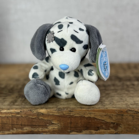 Blue Nose Friends Casey #2 - Mini Dalmatian Black/White Spotty Mini Beanie 5"