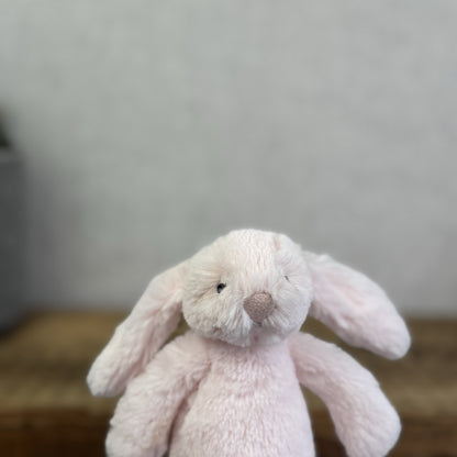 Jellycat Tiny Baby Pink Bashful Bunny - Baby Little Soft Pink Bunny Rabbit 5”