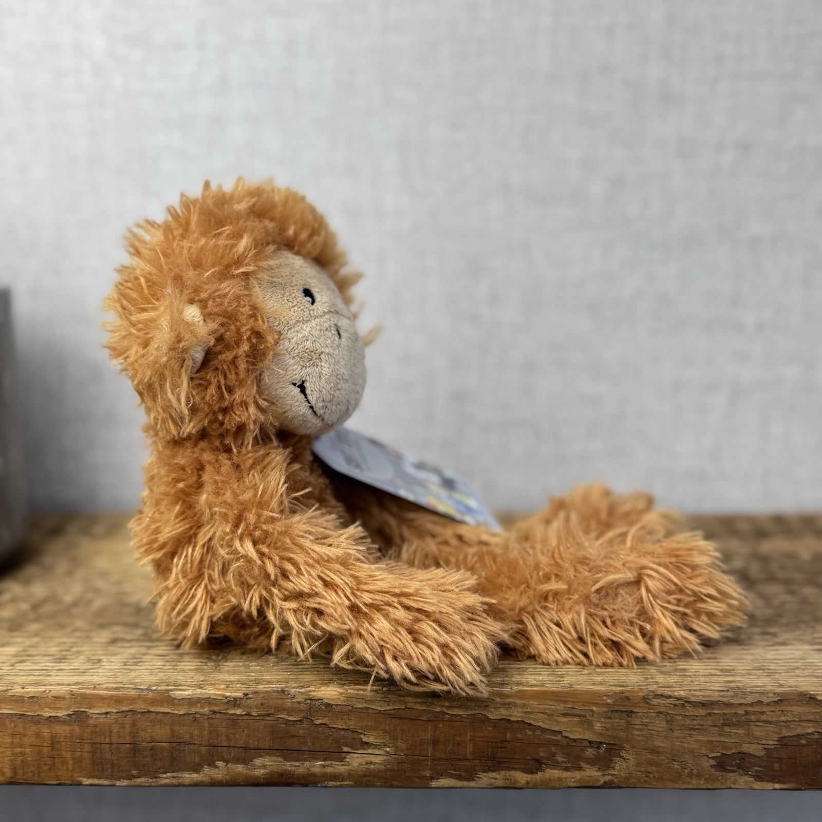 Marks & Spencers Small Cheeky Monkey  - Orange/Tan Orangutan Retired  - 7835230
