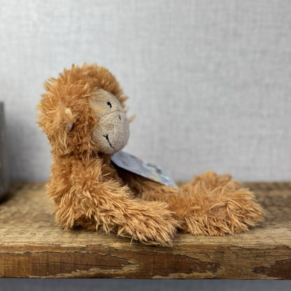 Marks & Spencers Small Cheeky Monkey  - Orange/Tan Orangutan Retired  - 7835230
